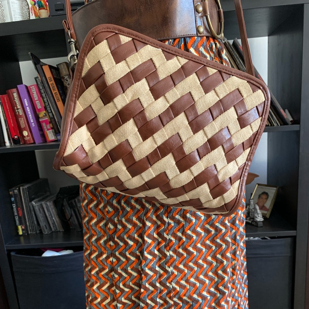 Vintage J.G. Hook Brown Leather Bag